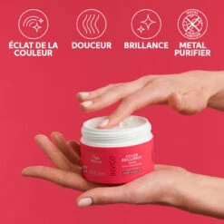 Masque Color Brilliance Cheveux Epais Invigo Wella 500ml -Beauté Naturelleac Magasin 111.322 2 26326.1693906685