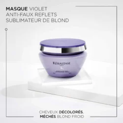 Masque Ultra-Violet Blond Absolu Kérastase 200ml -Beauté Naturelleac Magasin 3474636692408 1 05779.1684846744