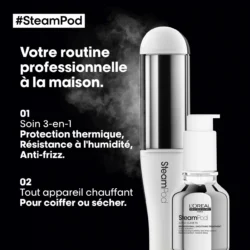 Soin Lissant 3-en-1 Steampod L'Oréal Professionnel 50ml -Beauté Naturelleac Magasin 3474637153434 1 89201.1694098779