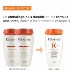 Bain Satin Nutritive Kérastase 250ml -Beauté Naturelleac Magasin 3474637154912 6 34020.1686298845