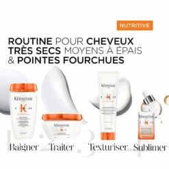 Sérum Concentré Pointes Sèches Nutritive Kérastase 50ml -Beauté Naturelleac Magasin 3474637155032 6 66815.1684847846