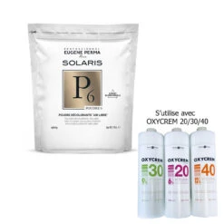 Poudre Décolorante Solaris P6 Air Libre Eugène Perma 450g -Beauté Naturelleac Magasin Eugene Perma Solaris P6 Poudre Air Libre Oxycrem zoom 97809.1684846914