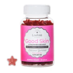 Gummies Vegan Good Skin Vitamines Boost Lashilé X60 8 Gummies Vegan Good Skin Vitamines Boost Lashilé X60 -Beauté Naturelleac Magasin Good Skin Gummies 45648.1684846901