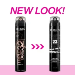Max Hold Hairspray 32 Redken 300ml -Beauté Naturelleac Magasin Redken Triple Take 32 300ml 84153.1694768860