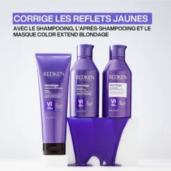 Shampooing Color Extend Blondage Redken 1000ml -Beauté Naturelleac Magasin Redken color extend conditioner 500ml 28429.1689857110