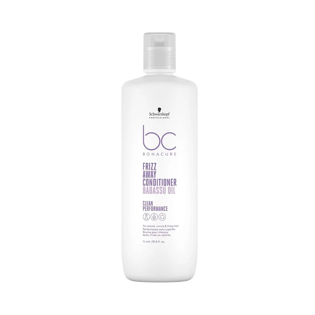 Shampoing Frizz Away Bonacure Schwarzkopf 1000ml 3 Shampoing Frizz Away Bonacure Schwarzkopf 1000ml