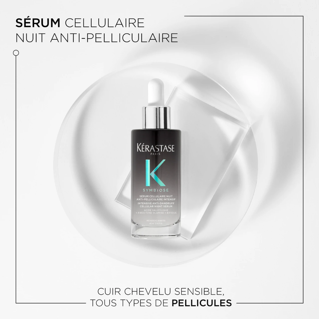 Sérum Cellulaire Nuit Anti-Pelliculaire Intensif Symbiose Kérastase 4 Sérum Cellulaire Nuit Anti-Pelliculaire Intensif Symbiose Kérastase – Image 2
