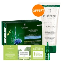 Routine Antichute Réactionnelle X12 René Furterer 8 Routine Antichute Réactionnelle X12 René Furterer -Beauté Naturelleac Magasin Triphasic reactionnelle 12x5ml 98051.1686149803