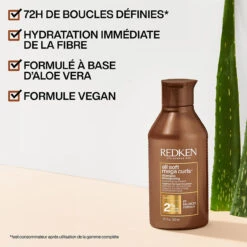 Shampooing All Soft Mega Curls Redken 1000ml -Beauté Naturelleac Magasin all soft mega. 1 92154.1694677970