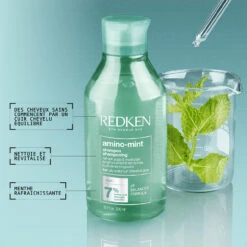 Shampoing Amino-Mint Redken 300ml 7 Shampoing Amino-Mint Redken 300ml -Beauté Naturelleac Magasin amino 37548.1694765719