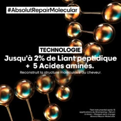 Shampooing Absolut Repair Molecular L'Oréal Professionnel 500 Ml -Beauté Naturelleac Magasin b7a7ac30 a3e2 4f9c 8d7a f25dbb3a2551 79105.1694081531.1280.1280 72780.1694081968