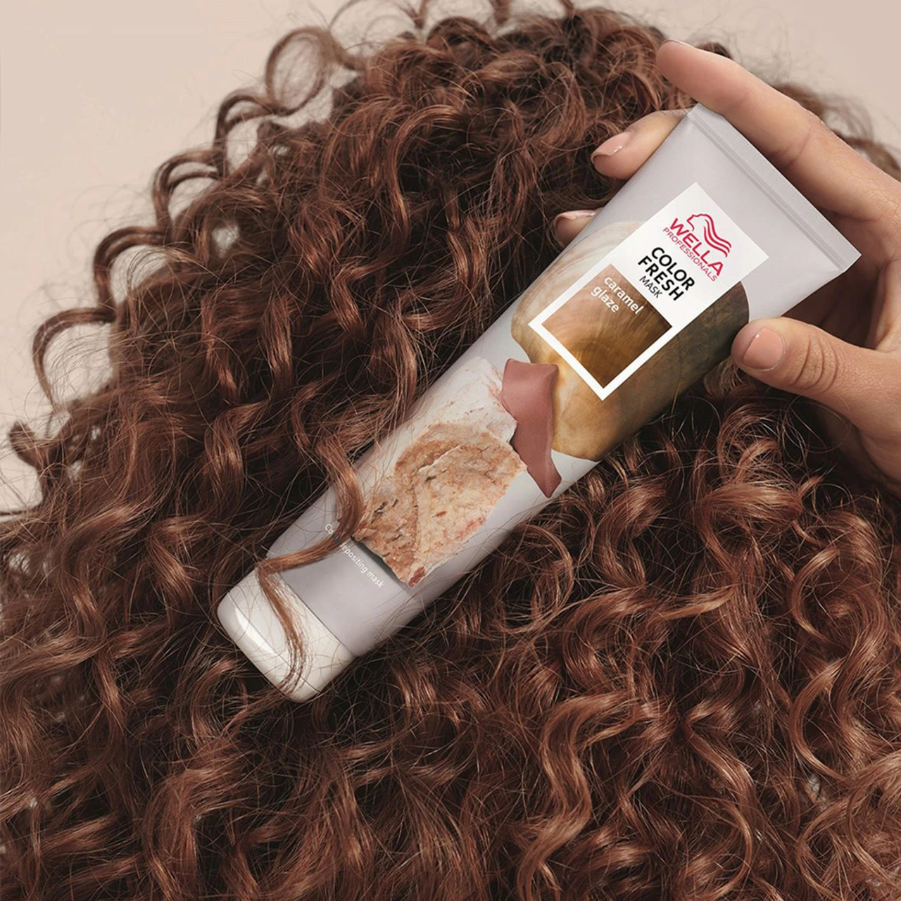 Masque Color Fresh Wella Caramel Glaze 150ml 4 Masque Color Fresh Wella Caramel Glaze 150ml – Image 2