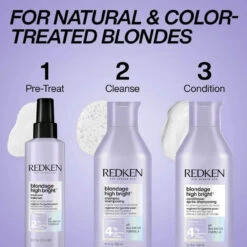 Conditionner Blondage High Bright Redken 1000ml -Beauté Naturelleac Magasin high bright 42739.1694764237
