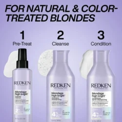 Conditionner Blondage High Bright Redken 1000ml 9 Conditionner Blondage High Bright Redken 1000ml -Beauté Naturelleac Magasin high bright 42739.1694764237