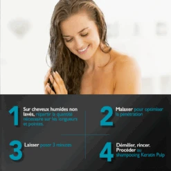 Soin Avant-Lavage Keratin Pulp Essentiel Eugène Perma 200ml -Beauté Naturelleac Magasin keratin pulp conditionner 28819.1684846660