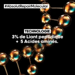 Pré-Traitement Concenté Absolut Repair Molecular L'Oréal Professionnel 190 Ml -Beauté Naturelleac Magasin peptide 98312.1694090894