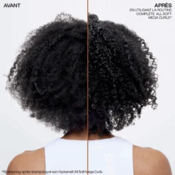 Conditioner All Soft Mega Curls Redken 300ml -Beauté Naturelleac Magasin rdk7 avant apre s 51702.1684847315