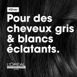 Silver Shampoing Déjaunisseur Pour Cheveux Gris L'Oréal 500ml -Beauté Naturelleac Magasin silver2 69010.1687165235