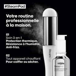 Pack Steampod 4 + Soin Lissant 3 En 1 50 Ml -Beauté Naturelleac Magasin steampod 4 serum lissant 24716.1694510551
