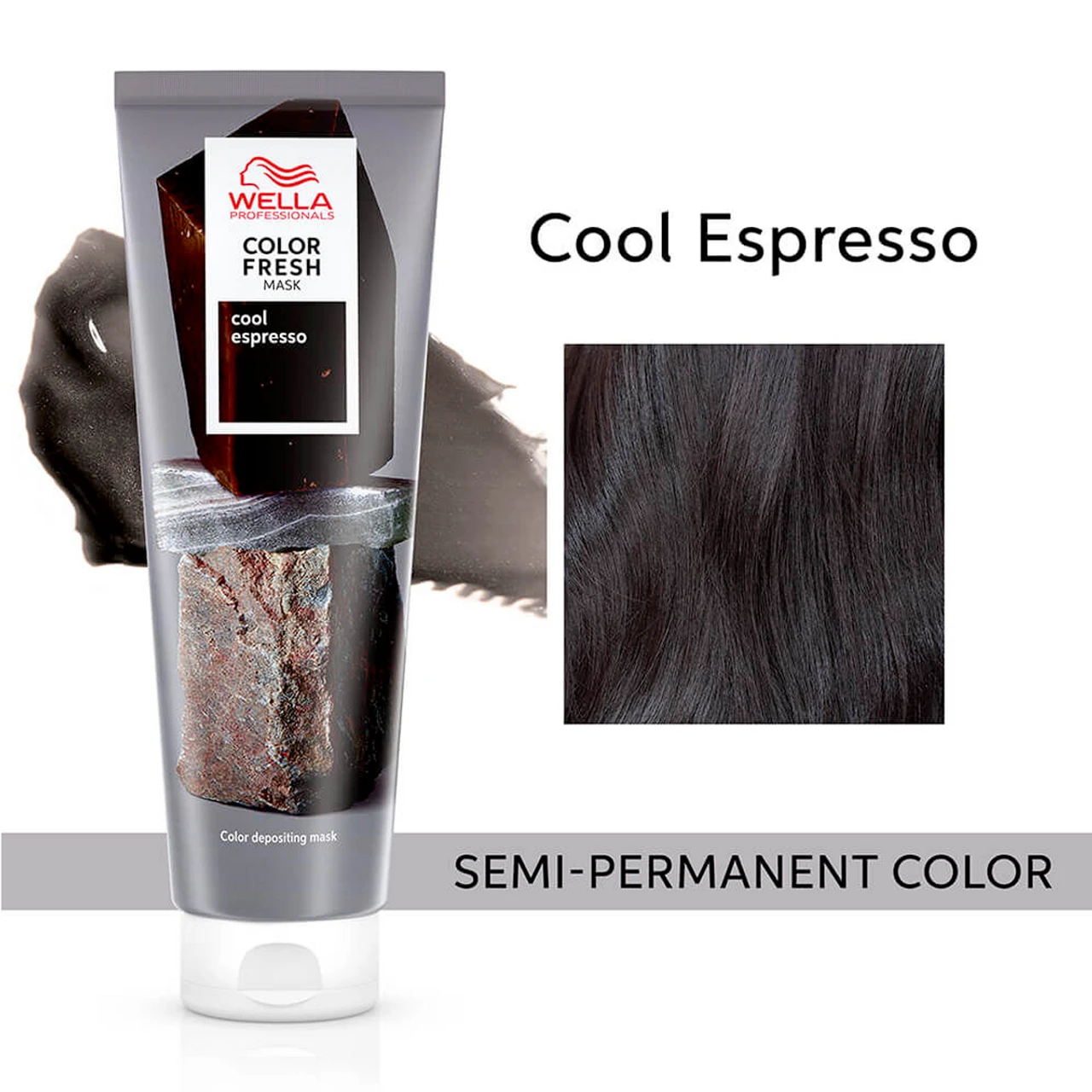 Masque Color Fresh Wella Cool Espresso 150ml 4 Masque Color Fresh Wella Cool Espresso 150ml – Image 2